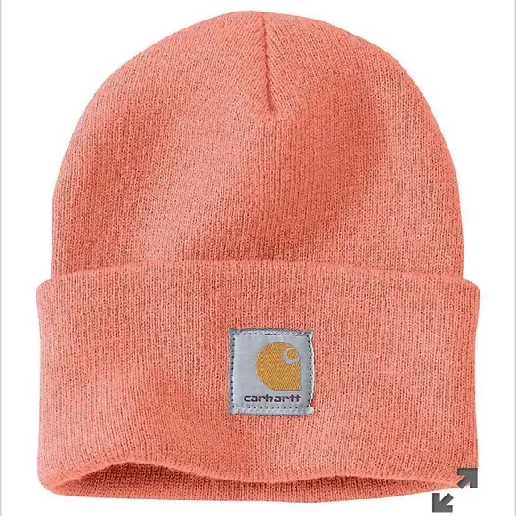 Knit Hat Carhartt Cantaloupe Beanie Carhartt A18 Knit Cuffed